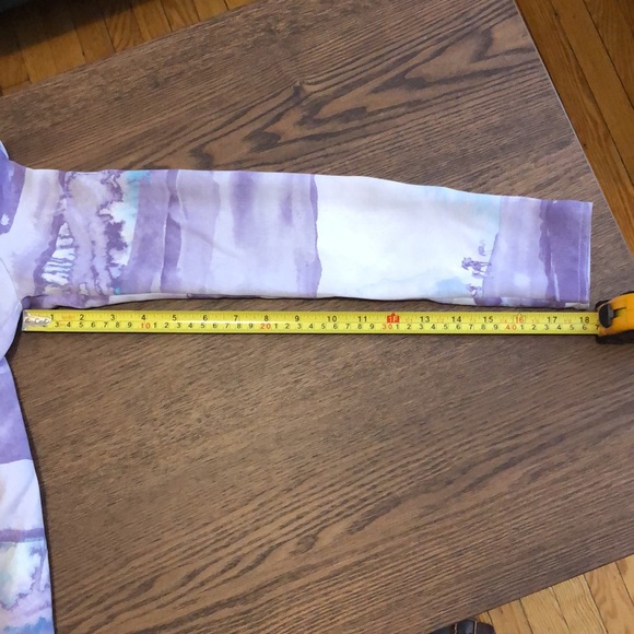 Babaton power blouse watercolour landscape print - Picture 7 of 12